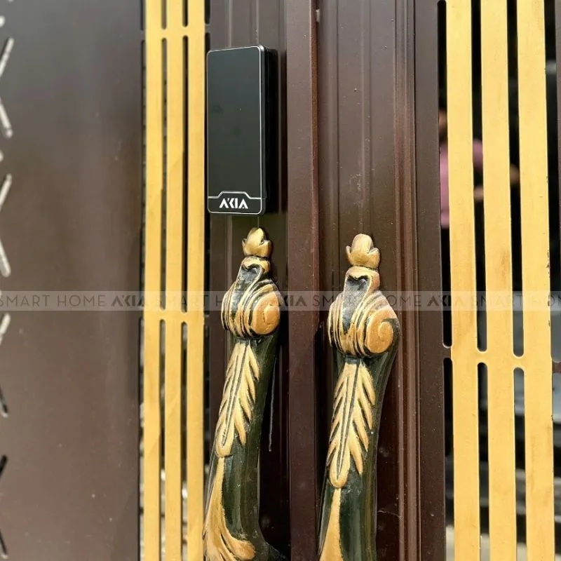 Khóa Cửa Cổng Vân Tay 2 Chiều Akia Mt-C02 Pro 12 Mt-C02 Pro