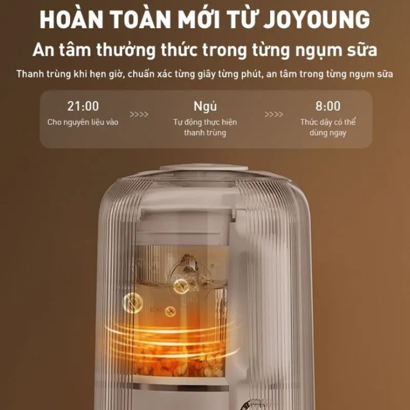 Máy Làm Sữa Hạt Đa Năng Joyoung 602 Pro 13 Máy Làm Sữa Hạt Đa Năng Joyoung 602 Pro
