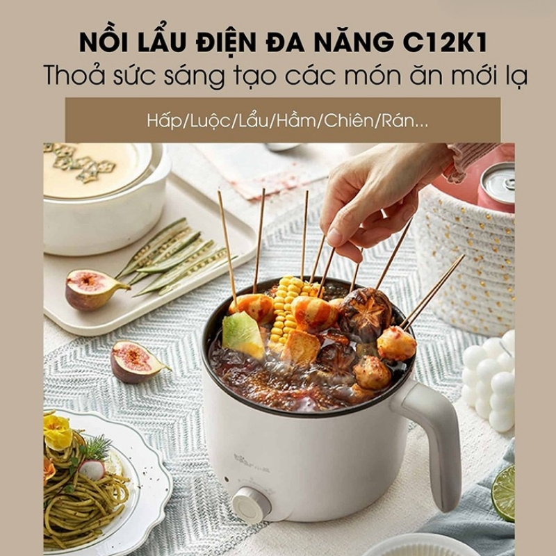 Nồi Lẩu Điện Bear Drg-C12K1