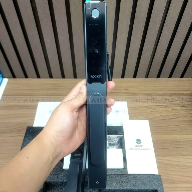 Khóa Cửa Nhôm Lockin Slim Lock Pro Vân Tay 11 Lockin Slim Lock Pro