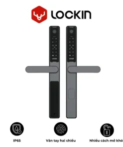 Akia Smart Home - Cung Cấp Thiết Bị Nhà Thông Minh Hàng Đầu Vn 10 Khóa Cửa Nhôm Lockin Slim Lock Pro Vân Tay