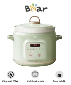 Nồi nấu chậm 2.0L Bear SB-NNC20