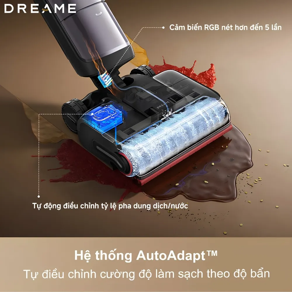 Máy Hút Bụi Khô Và Ướt Dreame H16 Pro Steam 22 Máy Hút Bụi Khô Và Ướt Dreame H16 Pro Steam - Akia Smart Home