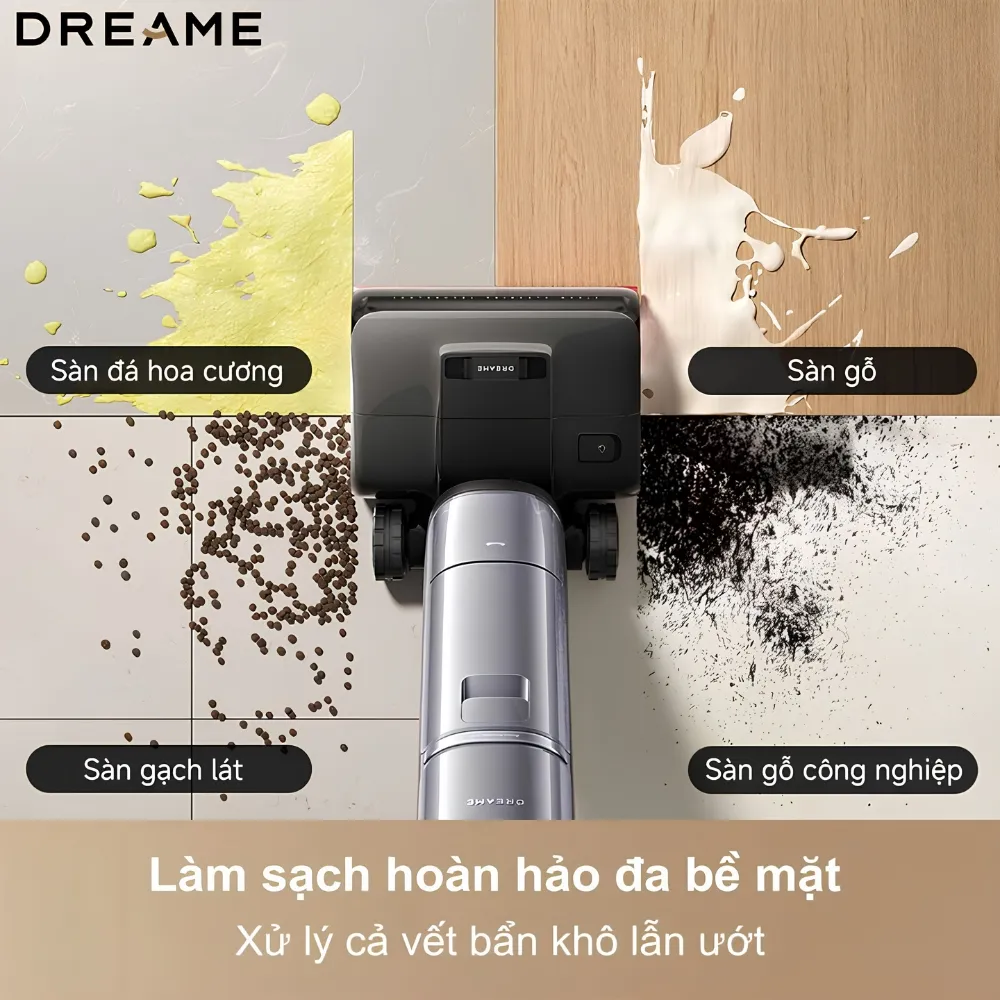 Máy Hút Bụi Khô Và Ướt Dreame H16 Pro Steam 21 Máy Hút Bụi Khô Và Ướt Dreame H16 Pro Steam - Akia Smart Home