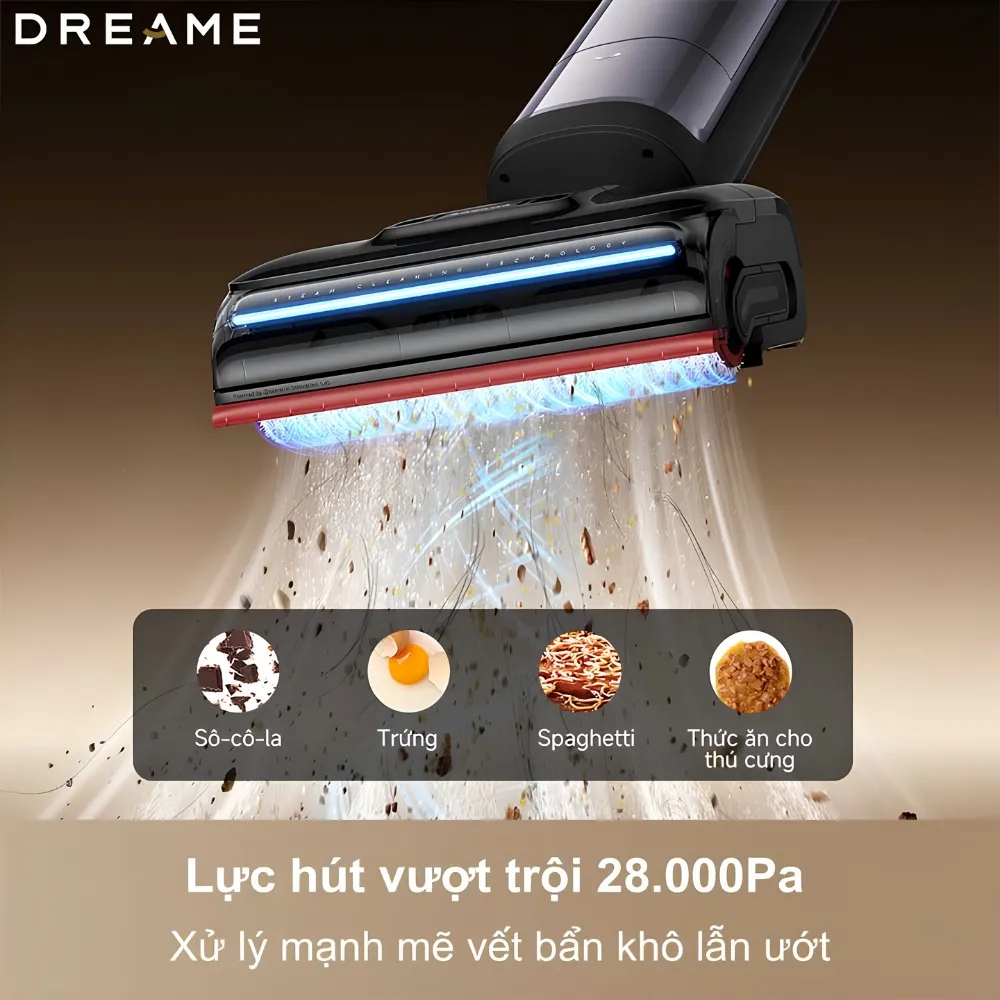 Máy Hút Bụi Khô Và Ướt Dreame H16 Pro Steam 17 Máy Hút Bụi Khô Và Ướt Dreame H16 Pro Steam - Akia Smart Home