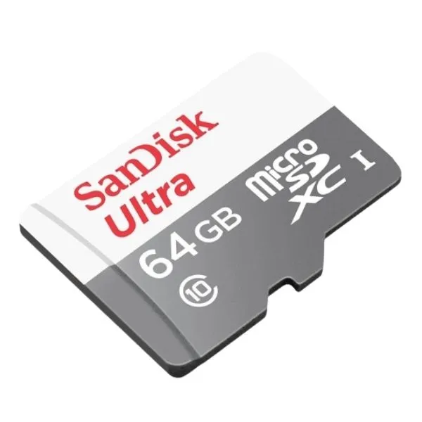 Thẻ nhớ Sandisk Ultra 64GB – Tốc Độ Đọc 100MB/s – Class 10 / UHS – I