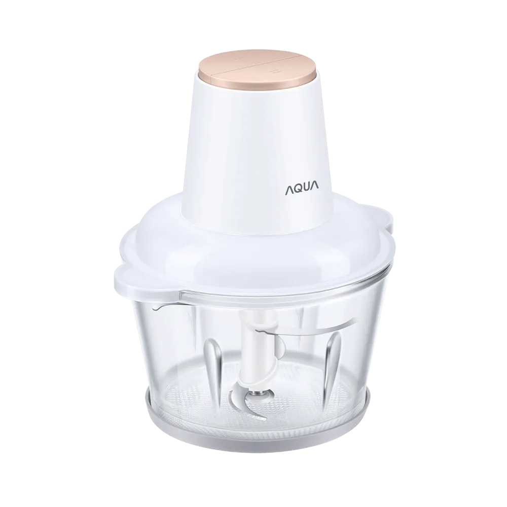 Máy xay thực phẩm Aqua AQS – GGS201R (W) – Công suất 240 W – Cối thủy tinh 1.8 L