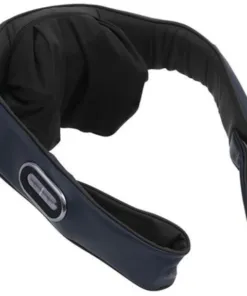 Máy massage cổ vai gáy Philips PPM3521 – Đai massage 3D 6 đầu + chườm nóng 42℃ – Không dây 2200mAh – Màu xanh đậm | AKIA