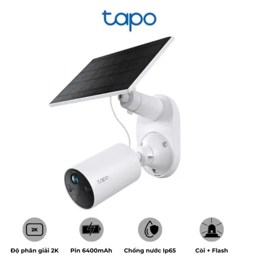 Camera an ninh năng lượng mặt trời Tapo C410 KIT