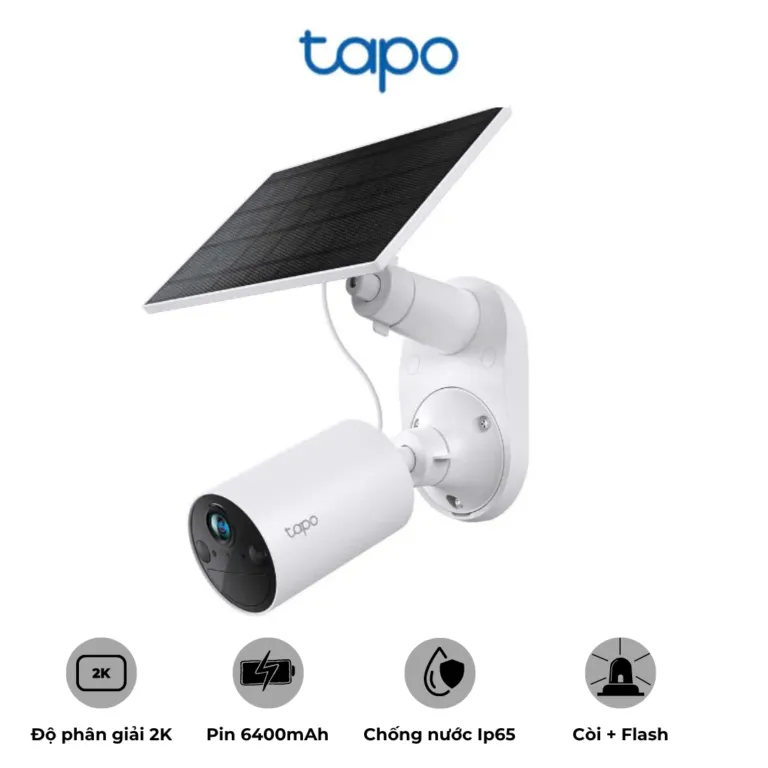 Camera an ninh năng lượng mặt trời Tapo C410 KIT | AKIA