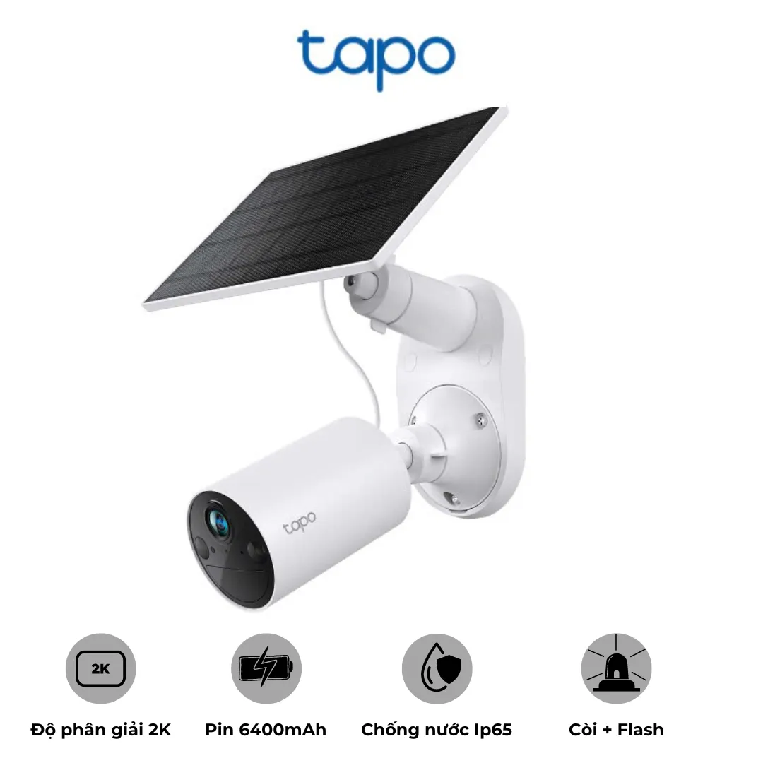Camera an ninh năng lượng mặt trời Tapo C410 KIT