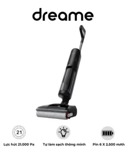 Akia Smart Home - Cung Cấp Thiết Bị Nhà Thông Minh Hàng Đầu Vn 6 Máy Lau Nhà Dreame H12 Gt – Hút Bụi &Amp; Lau Nước Đồng Thời – Con Lăn Tự Làm Sạch