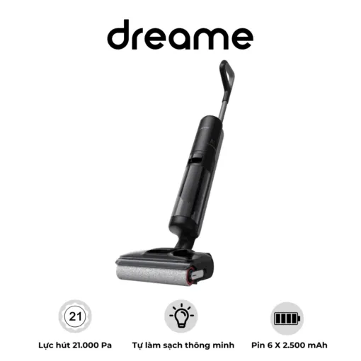 Máy Lau Nhà Dreame H12 Gt – Hút Bụi &Amp; Lau Nước Đồng Thời – Con Lăn Tự Làm Sạch