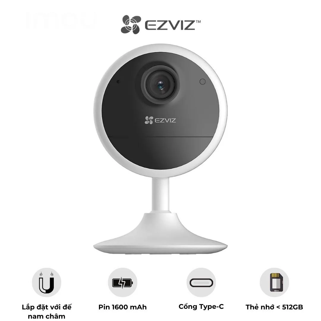 Camera Wifi Trong Nhà Ezviz CB1 CS – R100 – 1K2WF – Độ nét Full HD – Đàm thoại 2 chiều
