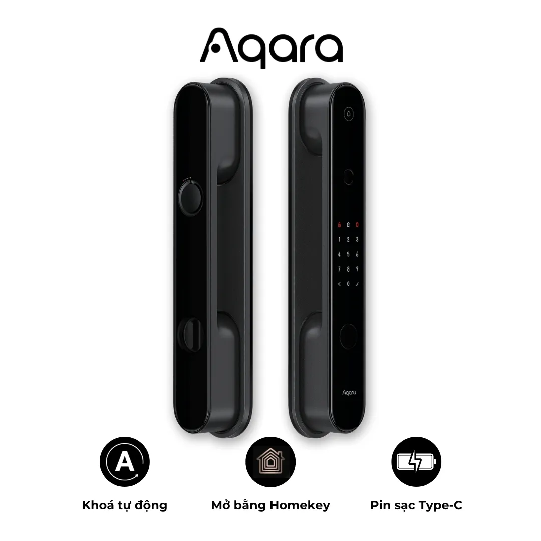 Khoá cửa vân tay Aqara D100 – Mở khóa tự động – Thiết kế sang trọng