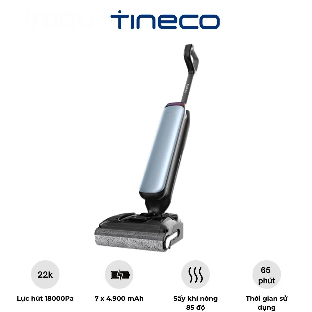 Máy lau nhà Tineco FLOOR ONE S9 Artist Prime – Cảm biến thông minh iLoop – Con lăn tự làm sạch
