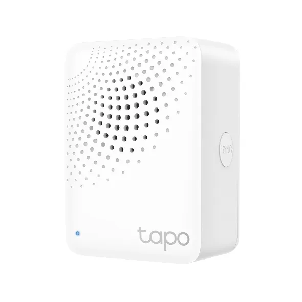 TP‑Link Tapo H100 – Hub Thông Minh Có Chuông Báo – Smart Hub with Chime – Kết Nối 64 Thiết Bị – 19 Chuông – 90 dB Siren – Sub‑1 GHz – Plug‑and‑Play