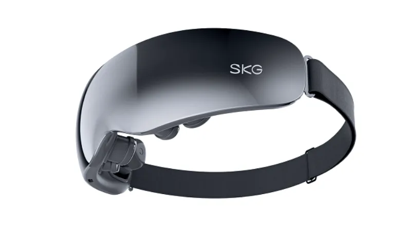 Máy massage mắt thông minh đa chức năng SKG E7 – 12 đầu massage, 4 chế độ, chườm nóng 40°C, kết nối Bluetooth, thiết kế nhẹ 220g