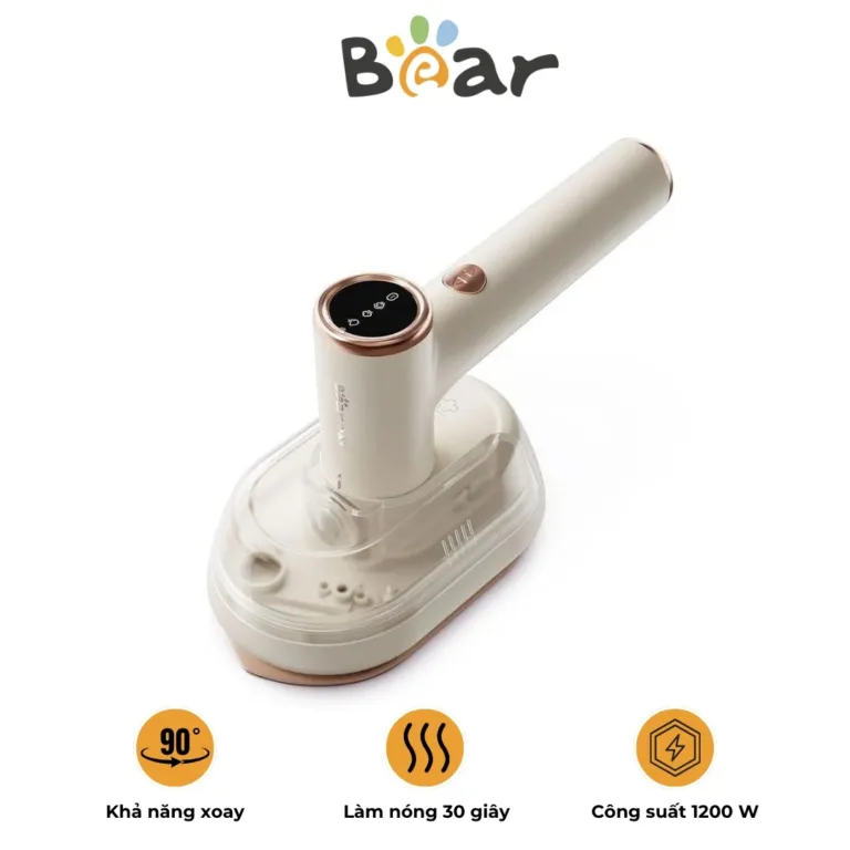Bàn ủi hơi nước cầm tay Bear GTJ – A12Z2 – Thiết kế gọn nhẹ – Công suất 1.200W | AKIA