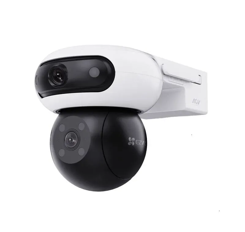 EZVIZ CB90 Dual Kit – Camera Ngoài Trời 2 Ống Kính 2K⁺ – Pin 10.400 mAh & Tấm Solar 8 W – AOV 2.0 – AI Phát Hiện Người/Xe – Wi‑Fi 6 – Còi & Đèn Nháy –