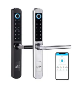 Khoá cửa nhôm Laffer XF19 vân tay 5 trong 1