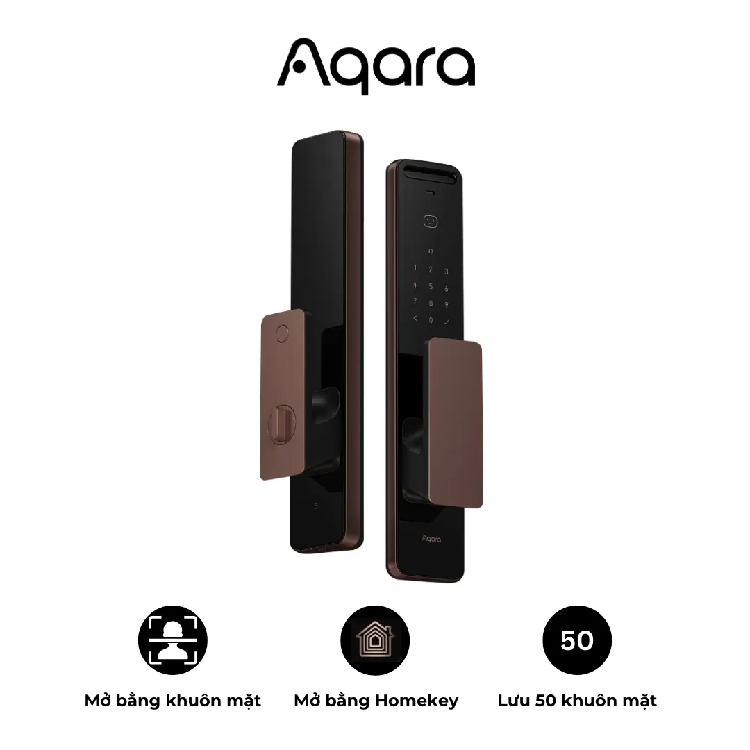 Khoá thông minh Aqara D200i – Nhận diện khuôn mặt nhanh chóng – Bảo mật cao