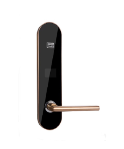 Khóa cửa thẻ từ khách sạn Laffer DSH605 - Dùng cho cửa gỗ - Màu đen đồng