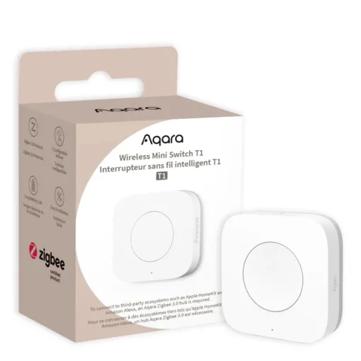 Công Tắc Aqara T1 Wireless Mini – Giải pháp điều khiển từ xa tiện lợi