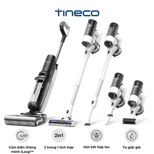 Tineco Floor ONE S7 Combo máy lau nhà kết hợp hút bụi đa năng