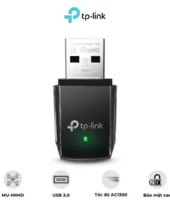 Bộ Chuyển Đổi USB Wifi Băng Tần Kép TP – Link Archer T3U – Tốc độ AC1300