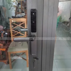 Khóa Cửa Nhôm Ezviz Dl06 - 1 Mặt Vân Tay 12 Khóa Cửa Nhôm Thông Minh Ezviz Dl06