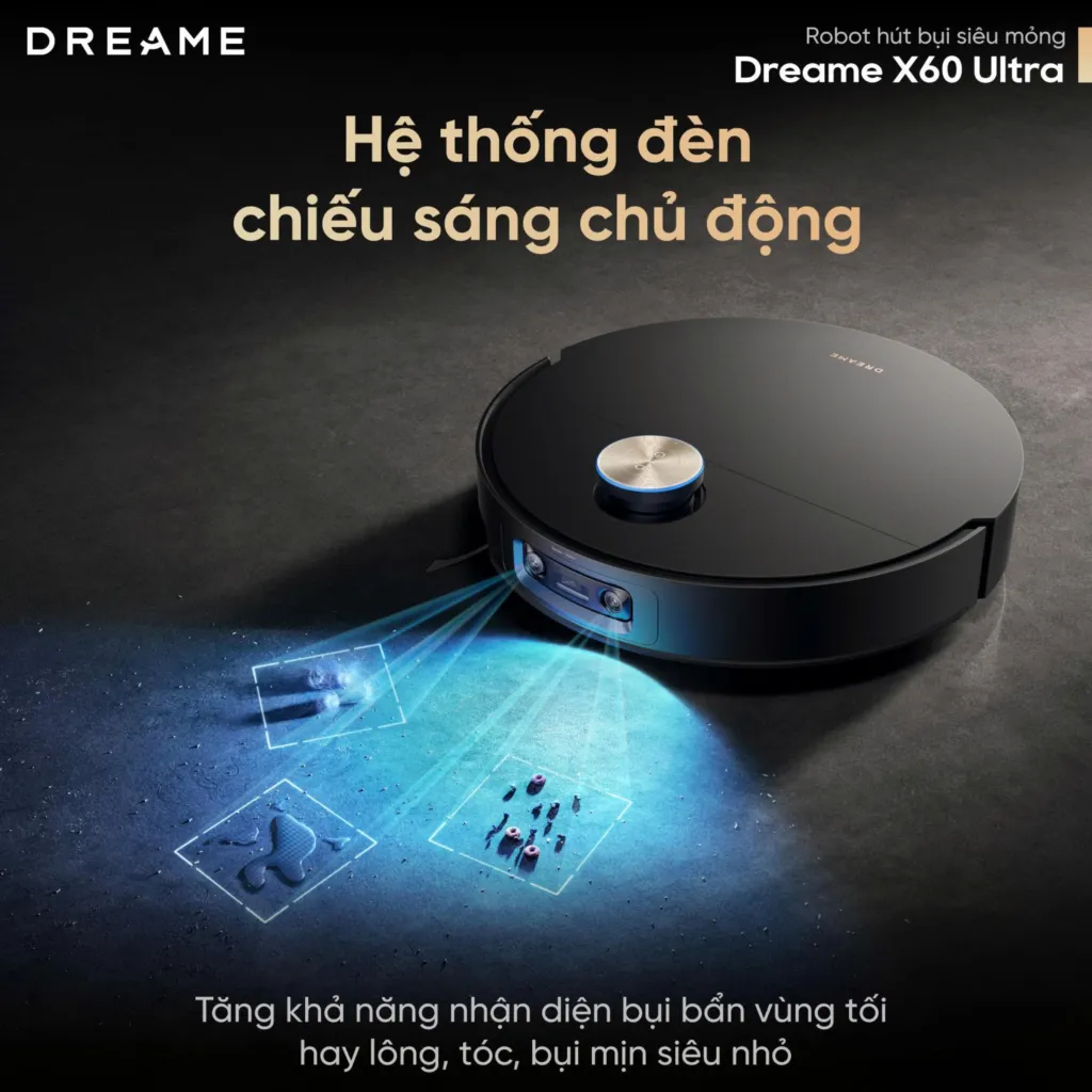 Robot Hút Bụi Lau Nhà Dreame X60 Ultra 4 Dreame X60 Ultra
