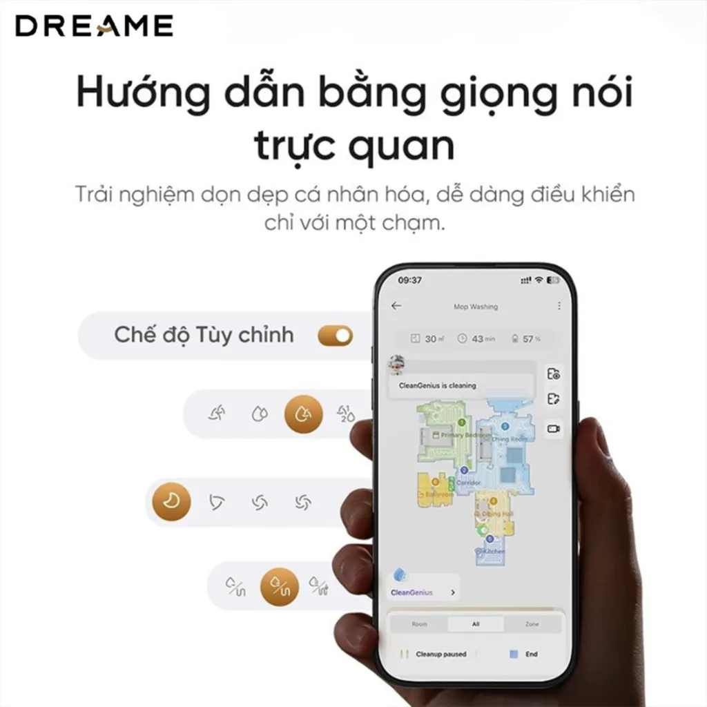 Robot Hút Bụi Lau Nhà Dreame X60 Ultra 10 Dreame X60 Ultra