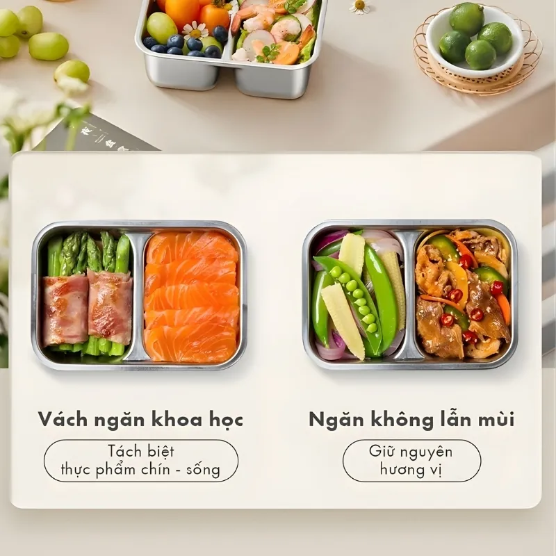 Hộp Cơm Điện Bear Lb-4H12C