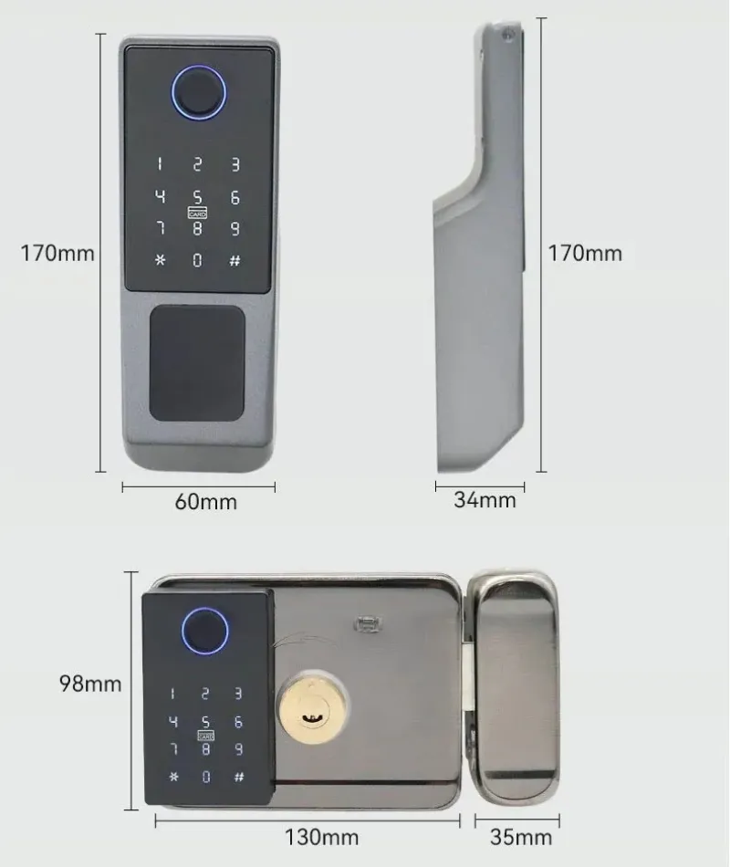 Khóa Cửa Cổng Akia G05