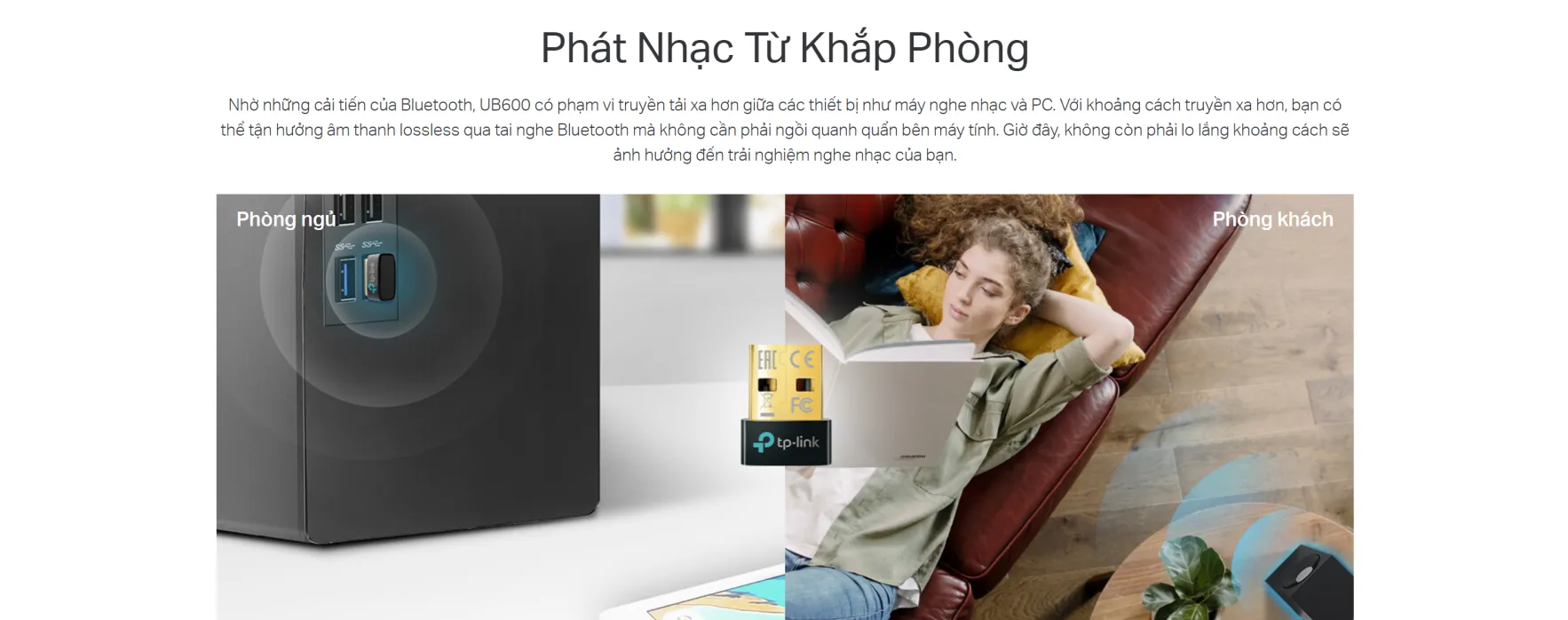 Usb Bluetooth 6.0 Tp-Link Ub600 Nano