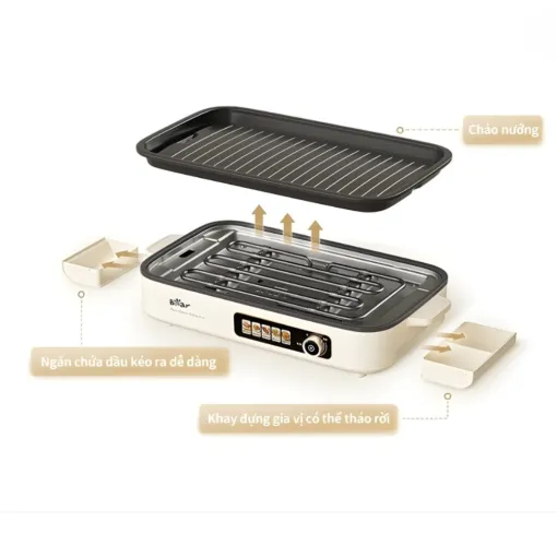 Bếp nướng điện Bear GR-4H15C