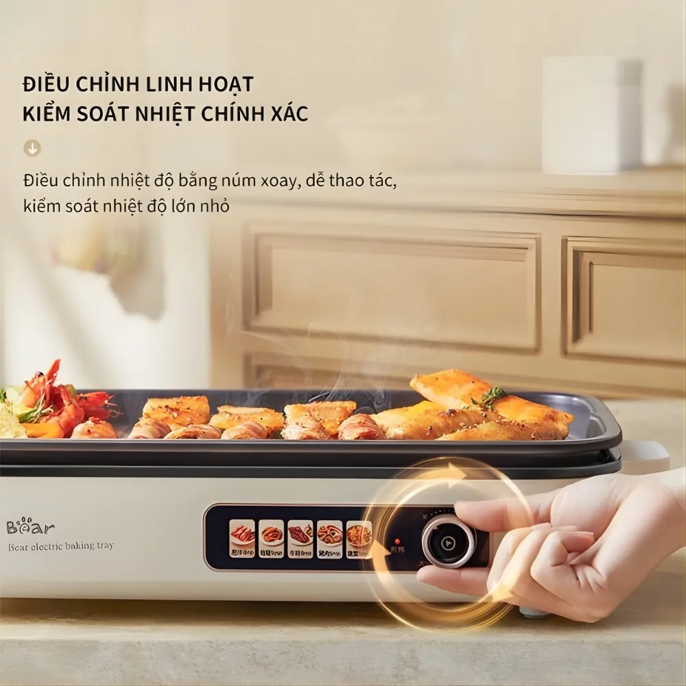 Bếp Nướng Điện Bear Gr-4H15C 6 Bếp Nướng Điện Bear Gr-4H15C