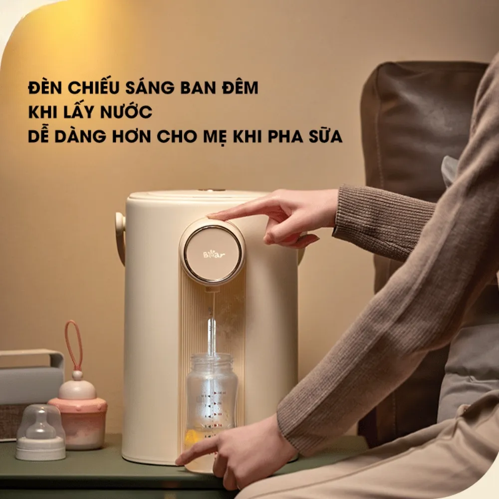 Bình Thủy Điện Bear Sb-Btd5L 2 Bình Thủy Điện Bear Sb-Btd5L - Akia Smart Home