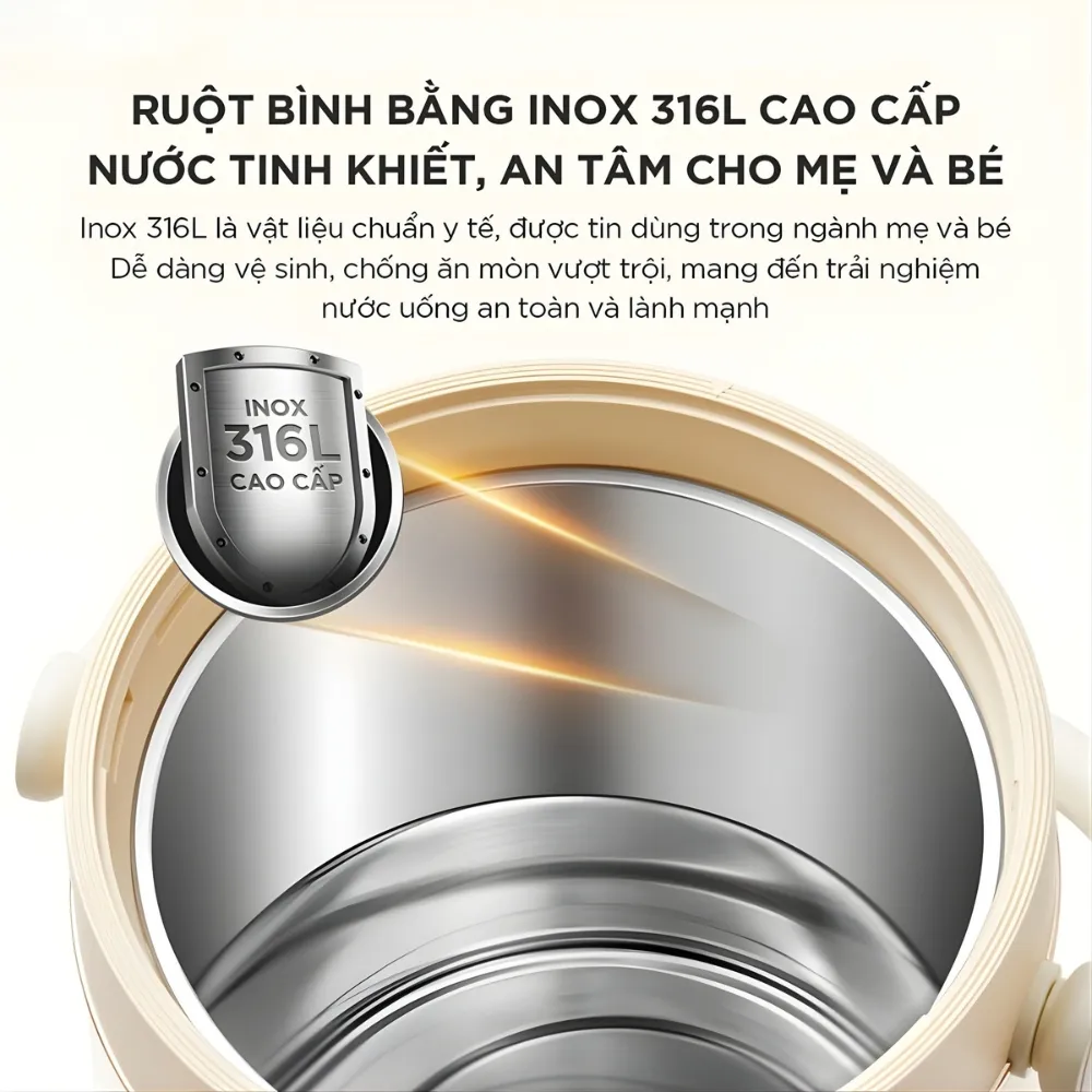 Bình Thuỷ Điện Bear 3L Ewb-5H30C60