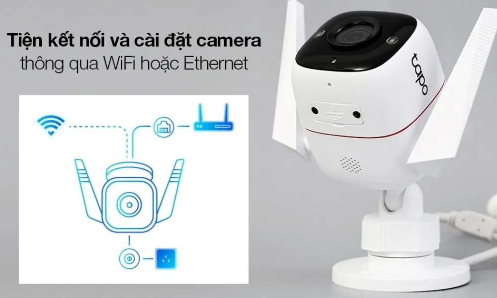 Camera Ngoài Trời Tapo C310 2K 3Mp 15 Camera Ngoài Trời Tapo C310 2K 3Mp