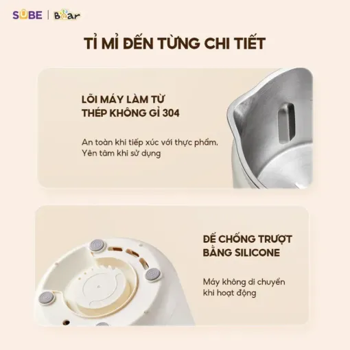 Máy làm sữa hạt Bear SB-SH09Q