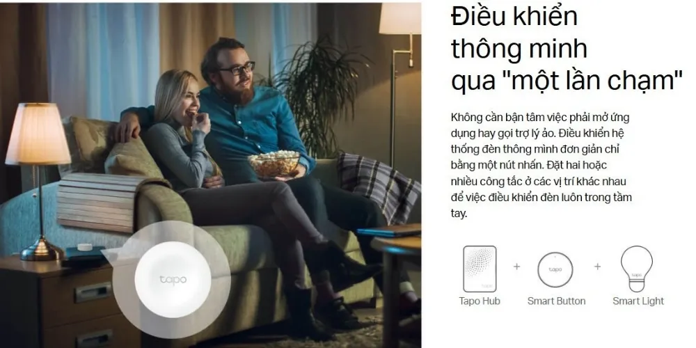 Công Tắc Thông Minh Không Dây Tapo S200B 5 Công Tắc Thông Minh Tapo S200B