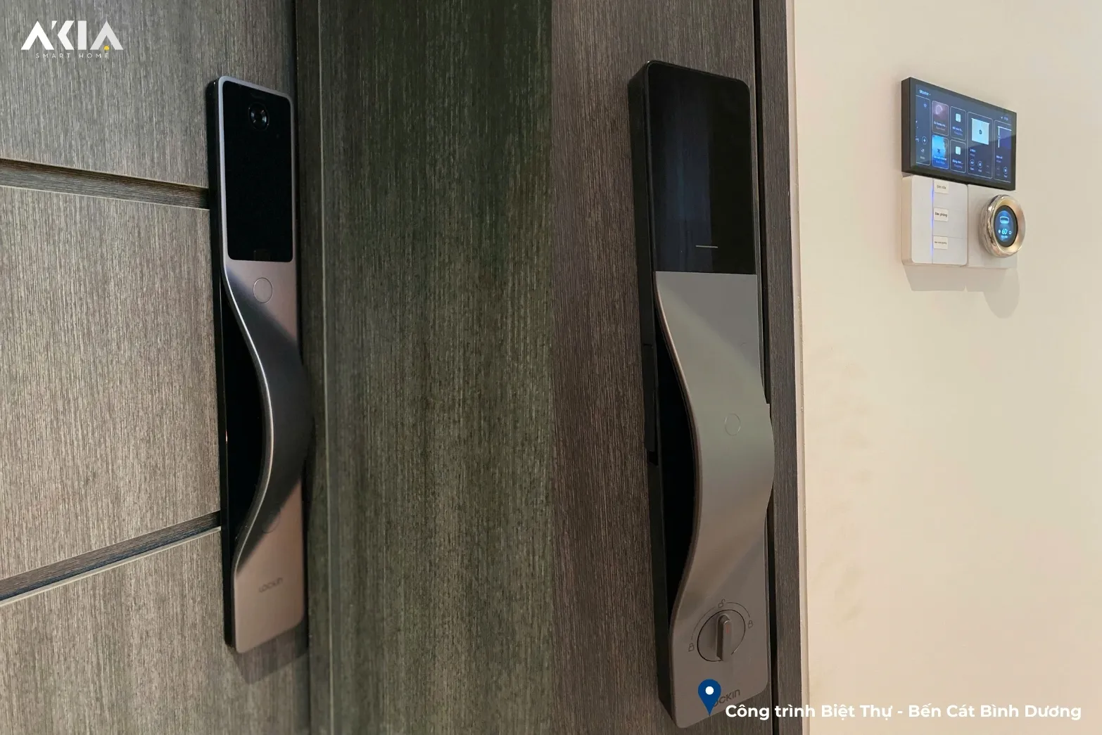 Smart Lock Là Gì? Hướng Dẫn Chọn Khóa Thông Minh Mới Nhất 11 Công Trình Smart Lock Akia Trước Và Sau Lắp Đặt Tại Biệt Thự Bến Cát Bình Dương — Lắp Đặt Khóa Thông Minh Face Id + Hệ Thống An Ninh Đa Lớp Hoàn Chỉnh — Akia Smart Home Tháng 5/2026