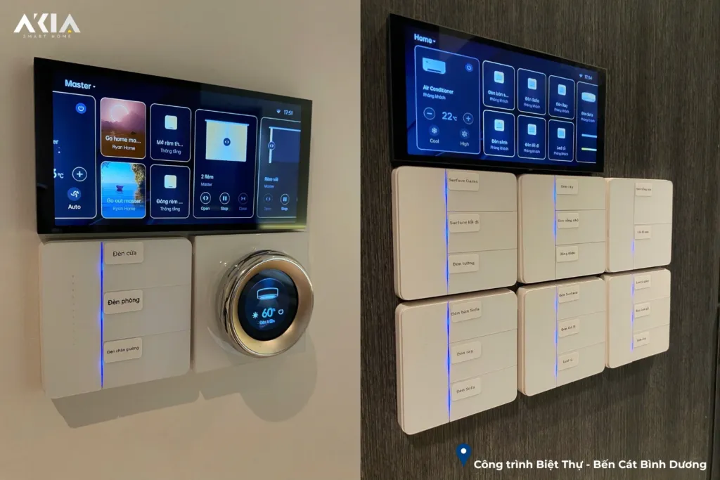 Công Trình Smarthome Biệt Thự - Bến Cát Bình Dương 40 Công Trình Smarthome Biệt Thự Bến Cát Bình Dương - Akia Smart Home