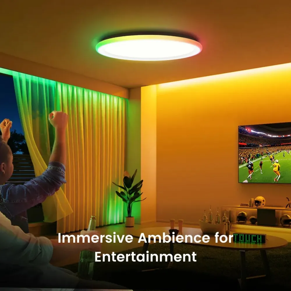 Đèn Ốp Trần Thông Minh Yeelight Rgb Mars C400 6 Đèn Ốp Trần Thông Minh Yeelight Rgb Mars C400 - Akia Smart Home