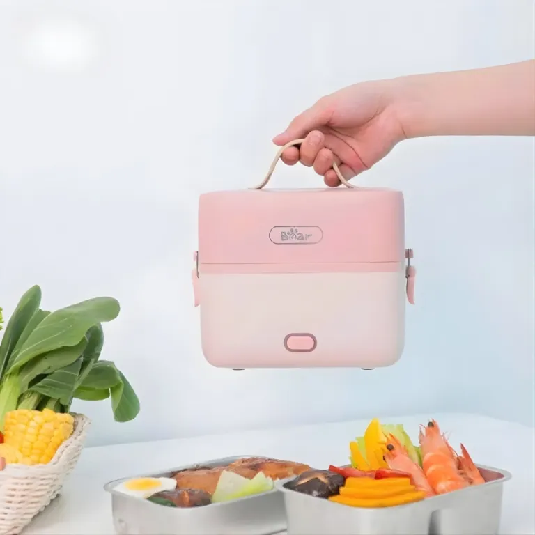 Hộp cơm điện Bear SB-HC12L - Màu Hồng