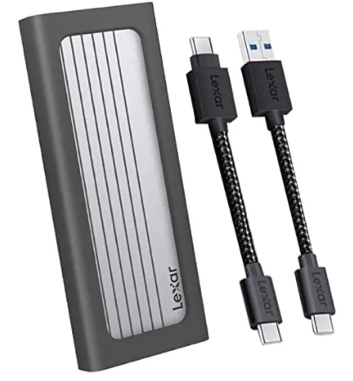 Box Di Động Ssd M.2 Pcie Nvme Type-C Lexar E6