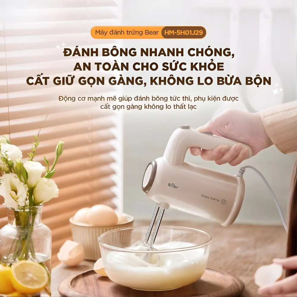 Máy Đánh Trứng Hm-5H01J29