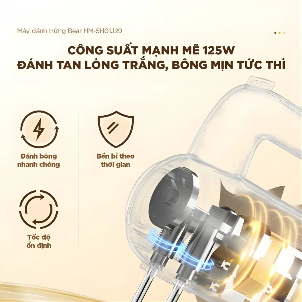 Máy Đánh Trứng Hm-5H01J29